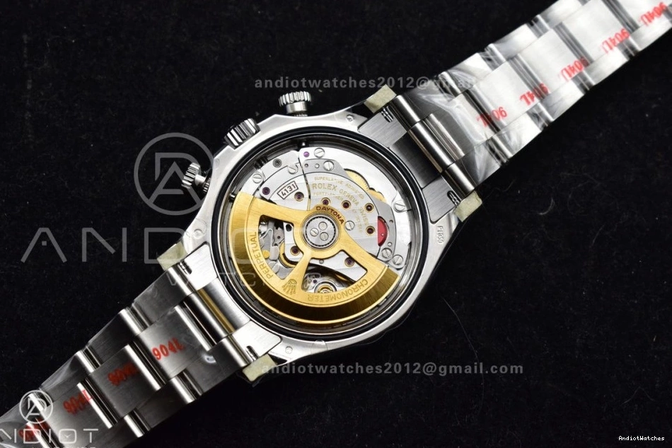 126506 Best SS 904L Clone SS Ice Bracelet Comfortable 785 on Clean 1:1 Super Blue Markers 904L Sticks Edition Daytona Asian Dial 0924
